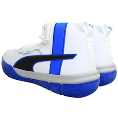 Puma Legacy MM Mens White Basketball Shoes