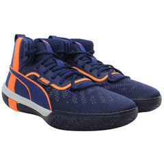 Puma Legacy MM Mens Navy Basketball Shoes