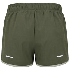 Asics 4inch Icon Womens Green Shorts
