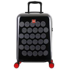 Lego 40L ColourBox Brick Dots Black/Grey Cabin Suitcase
