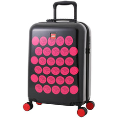 Lego 40L ColourBox Brick Dots Black/Pink Cabin Suitcase