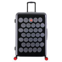 Lego 100L ColourBox Brick Dots Black/Grey Suitcase