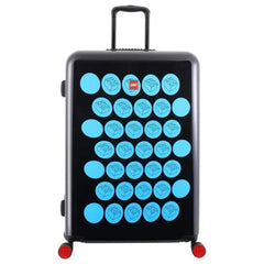 Lego 100L ColourBox Brick Dots Black/Blue Suitcase