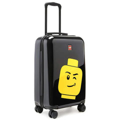 Lego 40L ColourBox Minifigure Head Black Cabin Suitcase
