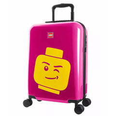 Lego 40L ColourBox Minifigure Head Pink Cabin Suitcase