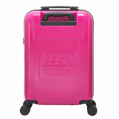 Lego 40L ColourBox Minifigure Head Pink Cabin Suitcase