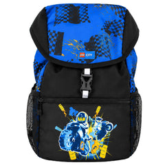 Lego 13L City Race Kindergarten Kids Black Backpack