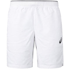 Asics 7inch Mens White Tennis Shorts