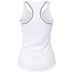 Asics Court Piping Womens White Tennis Vest