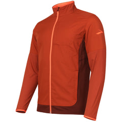 Brooks Fusion Hybrid Mens Dark Red Jacket