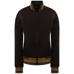 Nicce Able Womens Brown Bomber Jacket