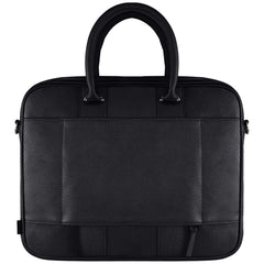 Ted Baker Nevver Mens Black Striped Document Bag