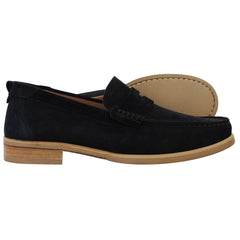 Ted Baker Alfey Mens Navy Moccasin Shoes