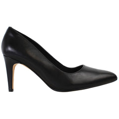Clarks Laina Rae Womens Black Pointy Heels