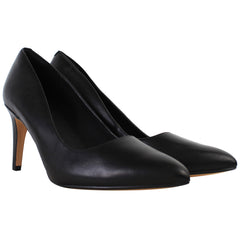 Clarks Laina Rae Womens Black Pointy Heels