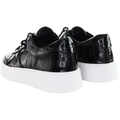 Clarks Hero Walk Womens Black Trainers