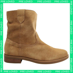 Clarks Memi Womens Tan Mid Boots NO BOX