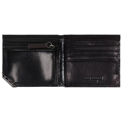 Ted Baker Kornerr Metal Corner Mens Black Wallet