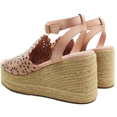 Ted Baker Pinky Laser Cut Womens Pink Wedges