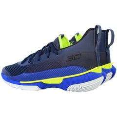 Under Armour x Stephen Curry 7 Kids Navy Running Shoes