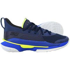 Under Armour x Stephen Curry 7 Kids Navy Running Shoes