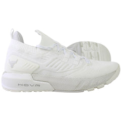 Under Armour Project Rock 3 Mens White Running Shoes
