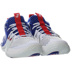 Under Armour GS Embiid 1 Kids White/Blue Basketball Shoes