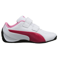 Puma Drift Cat 5 White Kids Trainers