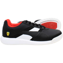 Puma Podio Tech Scuderia Ferrari Mens Black Trainers