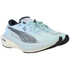 Puma Deviate Nitro 3 Womens Light Blue Running Shoes