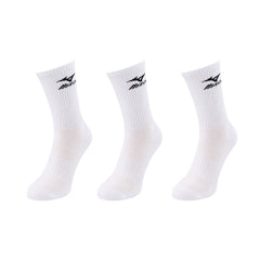 Mizuno 3-Pack White Training Socks