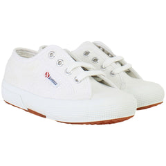 Superga Jcot Classic Kids White Plimsolls