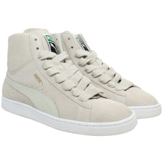 Puma Mid Classics Mens Beige Trainers