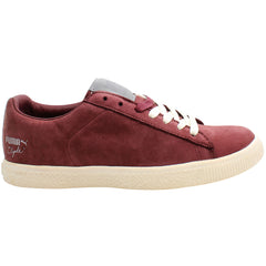 Puma Clyde X Undefeated Luxe 2 Mens Burgundy Trainers