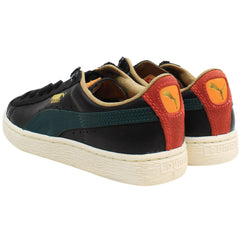 Puma Basket MMQ Mens Black Trainers