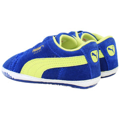 Puma Suede Crib Kids Blue Trainers