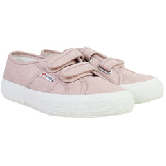 Superga Glitter Kids Pink Plimsolls