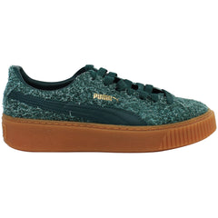 Puma Platform Elemental Womens Green Trainers