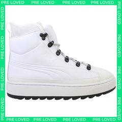 Puma The Ren Mens White Boots NO BOX