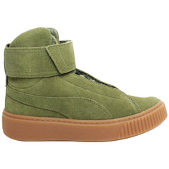 Puma Platform Mid OW Womens Green Trainers