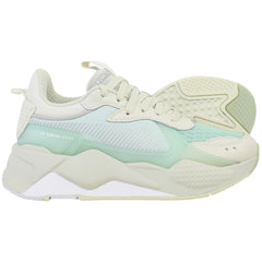 Puma RS-X Tech Mens White/Green Trainers