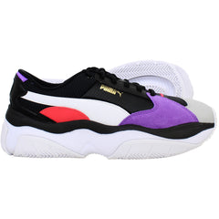 Puma Storm.Y Womens Black/Violet Trainers