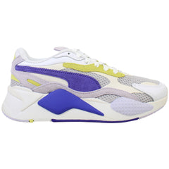 Puma RS-X3 Mesh Pop Womens White/Purple Trainers