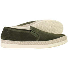Dune Fransisco Mens Khaki Espadrilles