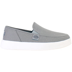 Hey Dude Sunapee Mens Grey Plimsolls