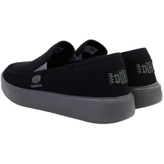 Hey Dude Sunapee Mens Black Plimsolls