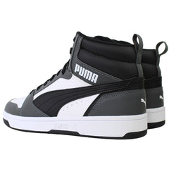 Puma Rebound v6 Mens White/Grey Trainers