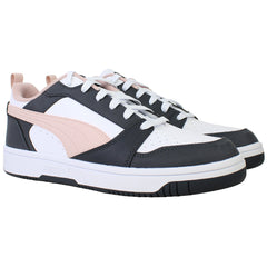 Puma Rebound v6 Low Mens White Trainers