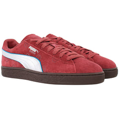 Puma Suede 2 One Piece Mens Burgundy Trainers
