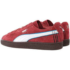 Puma Suede 2 One Piece Mens Burgundy Trainers